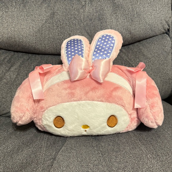 My Melody x Rabbit Car Headrest Pillow - Picture 2 of 5